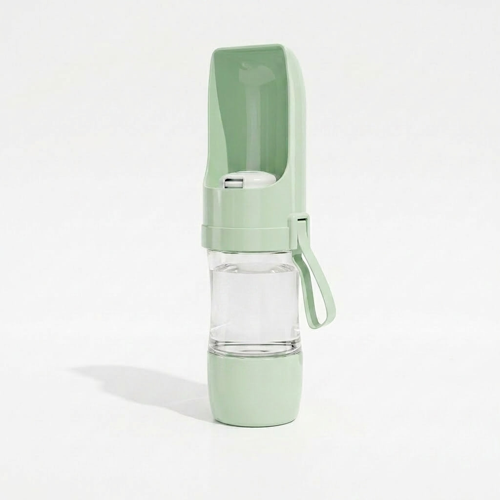 2-in-1 Food & Water Bottle