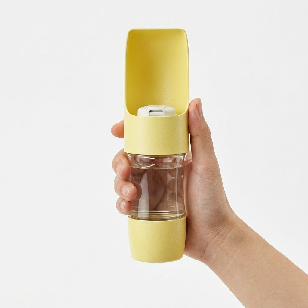 2-in-1 Food & Water Bottle