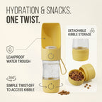 2-in-1 Food & Water Bottle