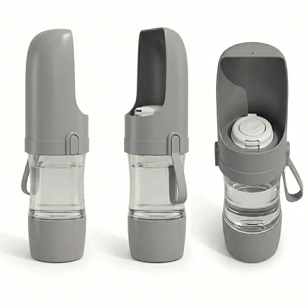 2-in-1 Food & Water Bottle