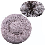 Fluffy Round Pet Bed