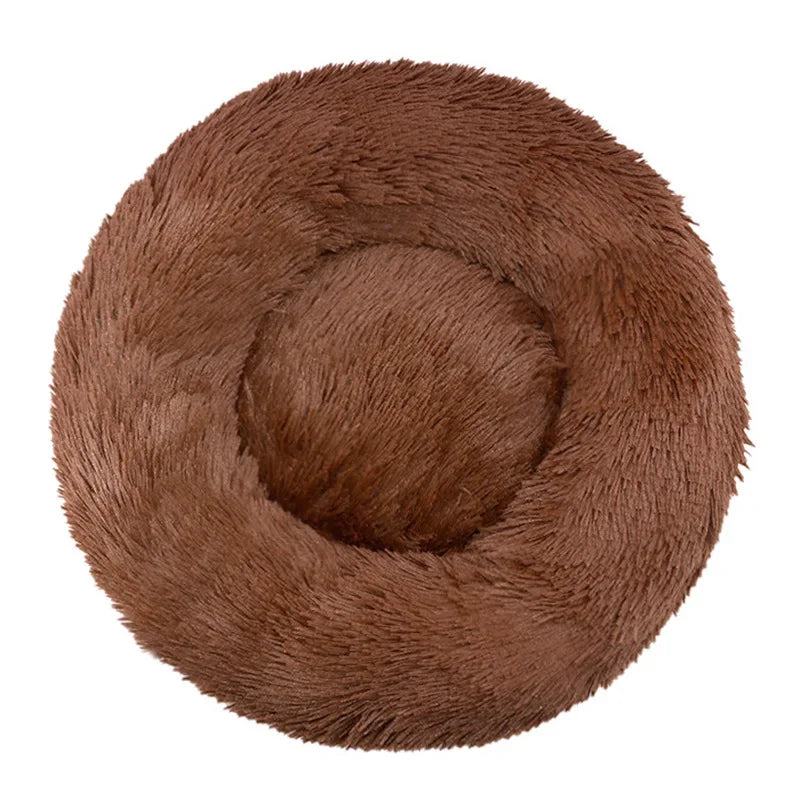 Fluffy Round Pet Bed