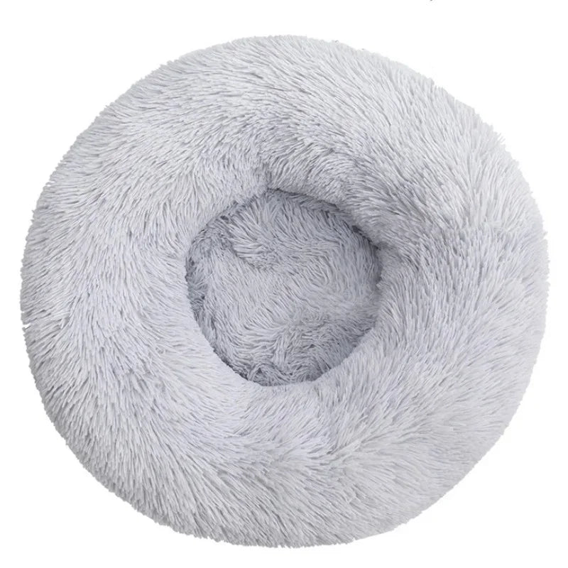 Fluffy Round Pet Bed