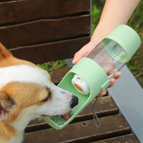 2-in-1 Food & Water Bottle