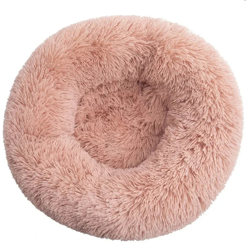 Fluffy Round Pet Bed