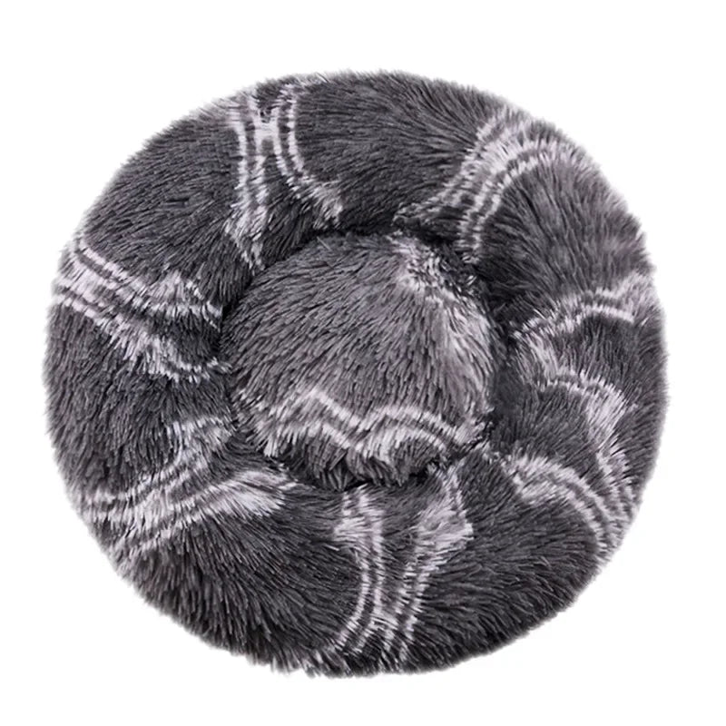 Fluffy Round Pet Bed