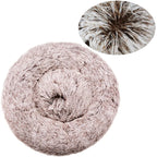 Fluffy Round Pet Bed