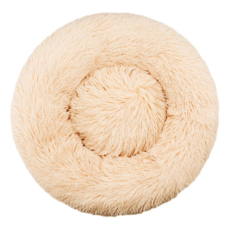 Fluffy Round Pet Bed