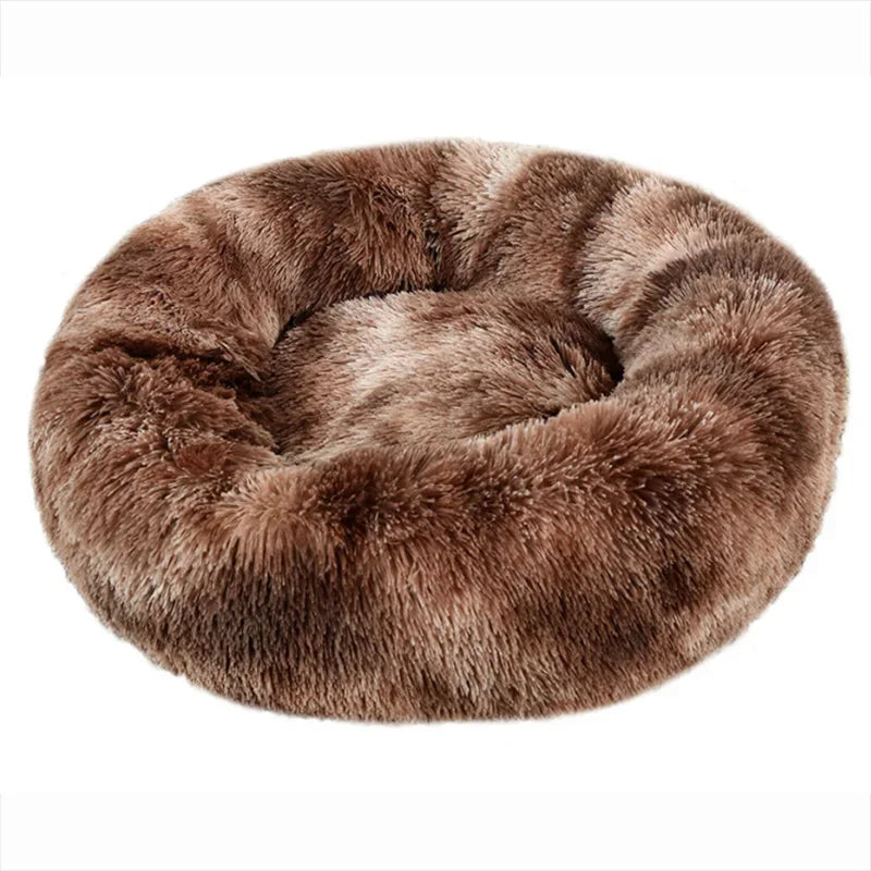 Fluffy Round Pet Bed