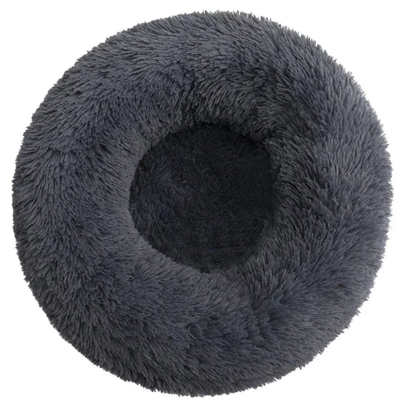 Fluffy Round Pet Bed