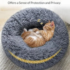 Fluffy Round Pet Bed